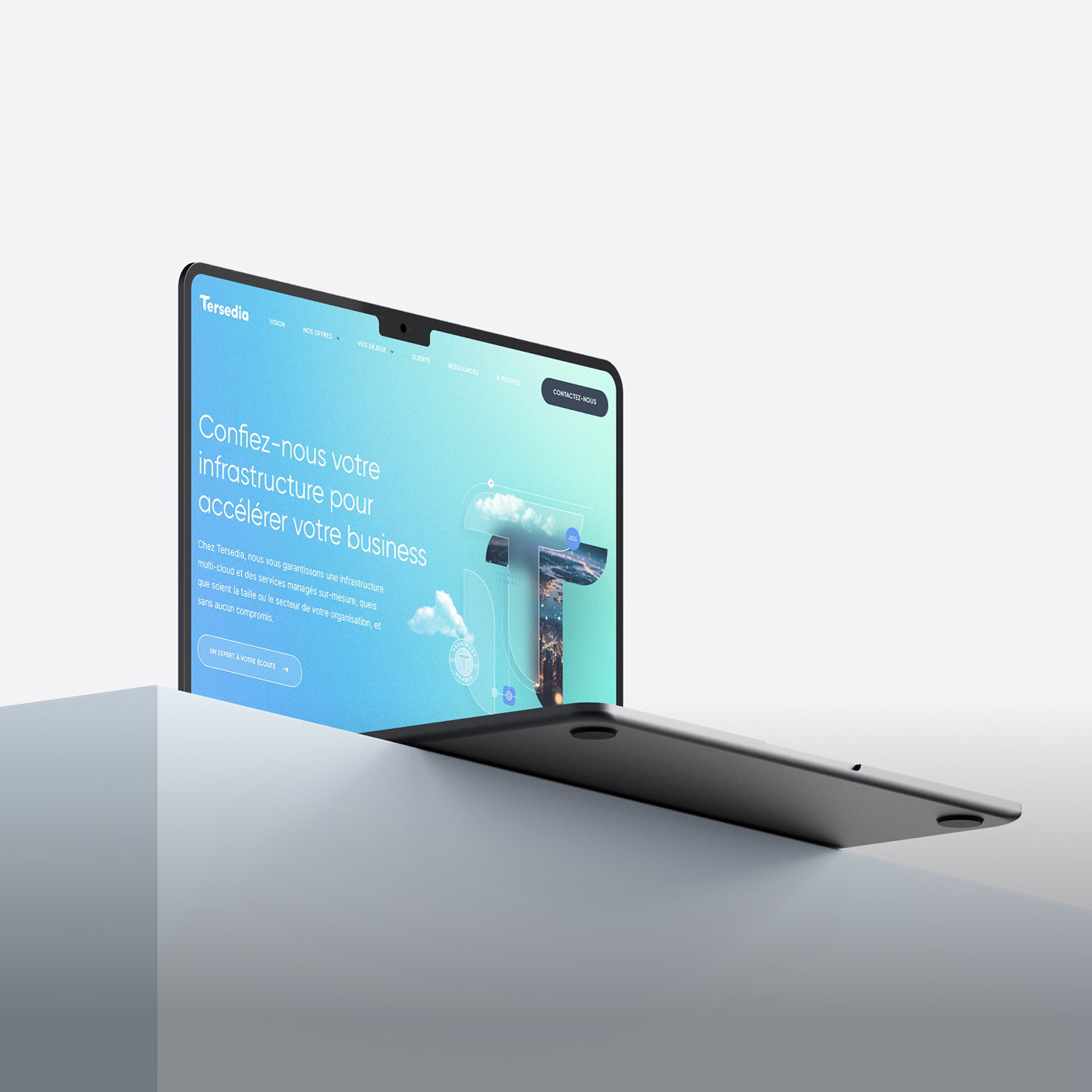 Logo design for the brand Redo on green gradient background